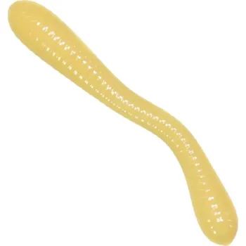 Rybářský háček 10ks - Gumová nástraha Revol Baits Leech 70mm Krevetka Světle Žlutá