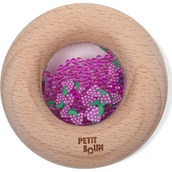 Petit Boum - Senzorické chrastítko HROZNY