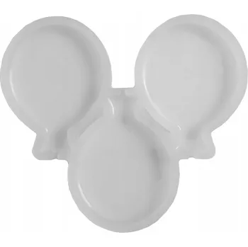 Nádoba na pečení FORMA FORMIČKA NA ISOMALT LÍZÁTKA BALÓN BALÓNKY 3 ks DEKORACE NA DORT