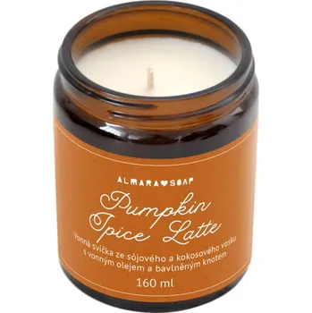 Svíčka Vonná svíčka s vůní Pumpkin Spice Latte, 160 ml