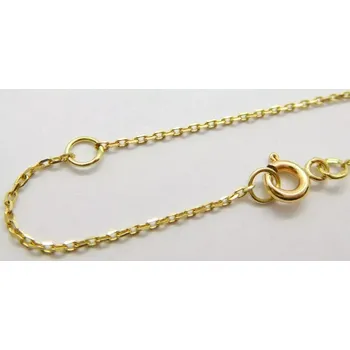 Náramek Klenoty Budín Dámský zlatý ze žlutého zlata ANKER 585/0,79gr 17+3cm HK7120 (Klenoty Budín Dámský zlatý ze žlutého zlata ANKER 585/0,79gr 17+3cm HK7120)