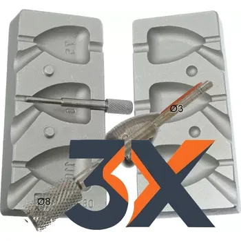 FORMA NA OLOVO IN-LINE 75,90,110G+ 3 VODÍTKA+10 TRUBIČEK 5/3 GRÁTIS