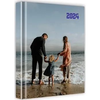 Diář Denní diář A5 s vlastním laminovaným přebalem 2026 DIAR-L-01-A5 Nižší cena pro více kusů!