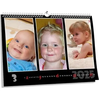 Fotokalendář Nástěnný brilantní kalendář s vlastní fotografií NKN-18-A5 nástěnný foto-kalendář 2026 NKN-18-A5-BRIL Nižší cena pro více kusů!