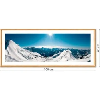 Rám na obraz Fotoobraz v luxusním rámu s paspartou 40x100 cm FOPDRLX-40x100 Nižší cena pro více kusů!