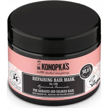 Vlasová regenerace Dr. Konopka's Regenerační maska na barvené vlasy, 300 ml