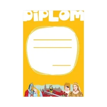 Tiskopis Diplom - rytíř - A5 DIP-010-A5 Nižší cena pro více kusů!