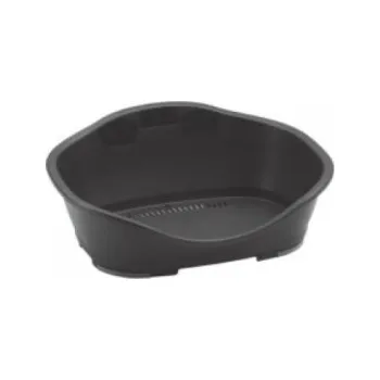 Pelíšek pro psa Pelech plastový SLEEPER 2, 68,5x49x27,5 cm, šedý