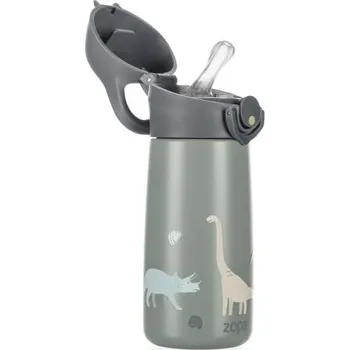 Termoska Termoska na pití se slámkou 400 ml, Dino