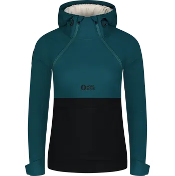Dámská softshellová bunda Dámský softshellový anorak NORDBLANC NBWSL8275 TMAVĚ ZELENÁ 38