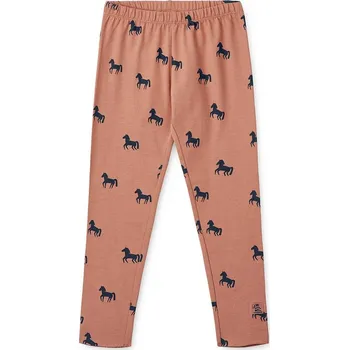 Dětské legíny Liewood béžová barva, vzorované LW17205 34X, vel. 62