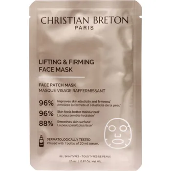 Pleťová maska Christian Breton Liftingové kolagenové masky pro okamžité zpevnění pleti 3x Lifting & Firming Face Masks