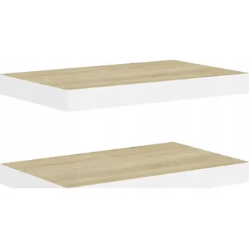 police Police MDF deska 23 x 3,8 cm dub bílý