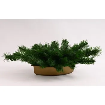 Miska s chvojím loďka velká 36 cm