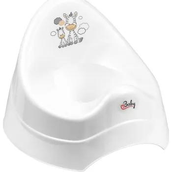 Kojenecká hygiena Maltex Nočník s hudbou Zebra - White