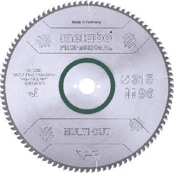Pilový kotouč Metabo - Pilový kotouč 315x30 mm, 96 zubů 628226000