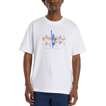 Pánské tričko Triko New Balance NYC Marathon Graphic T-Shirt mt53536m-wt Velikost M