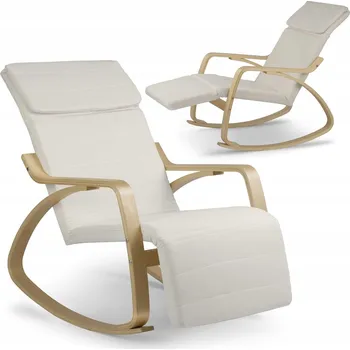 Křeslo Houpací křeslo do obýváku dřevěné Sofotel