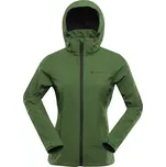 Dámská softshellová bunda ALPINE PRO HOORA velikost XS treetop