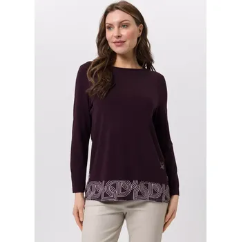 Dámské tričko TUZZI GLAM dámské triko vínové