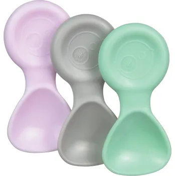 Příbor Mini lžička 3 ks - pastelová