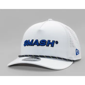 Kšiltovka Kšiltovka New Era - LIV Golf 9FORTY M-CROWN Perforated Rope - Smash - White velikost One Size (56-59 cm)