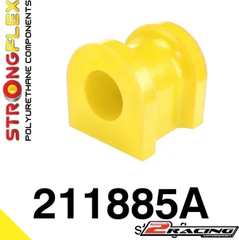 Silentblok nápravy Přední stabilizátor silentblok Sport 211885A (Přední stabilizátor polyuretanové tvrdé tuningové lůžko silentblok Sport)