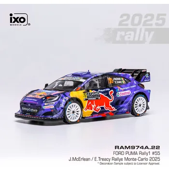 autíčko Ford Puma Rally1 - Rally Monte Carlo 2025 #55 McErLean - Treacy 1:43 IXO