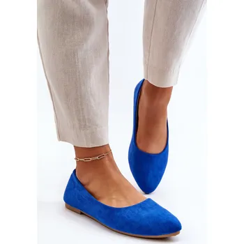 Dámské baleríny Modré semišové baleríny EVENTO EVENTO modrá 2708470