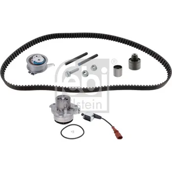 Vodní pumpa motoru Sada rozvodů - řemen s kladkami a vodní pumpa FEBI BILSTEIN 186650