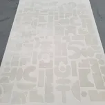 SINTELON Kusový koberec BOHO geometrie světlý 200 x 290 cm