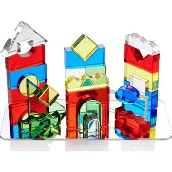 ostatní stavebnice TickiT - Barevné křišťálové bloky (25 kusů)