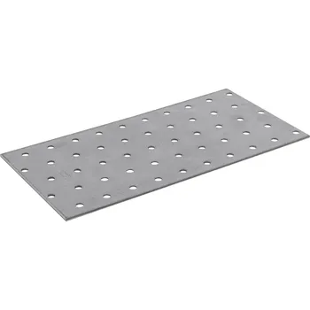 Tesařské kování DOMAX PP perforovaná deska PP 12 - 200 x 100 x 2 mm (10 ks)