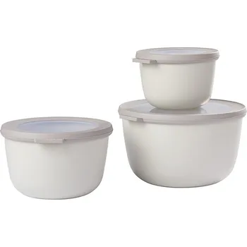 Sada misek Mepal Cirqula (3-pack) 106231032500 bílá 00X