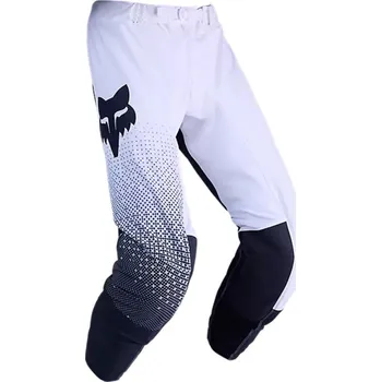 Moto kalhoty Fox 36341-058 Flexair Fracture Pant, White/Black vel. 34