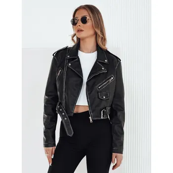 Dámská koženová bunda PALIGOR Barva černá DSTREET DStreet černá 2698602