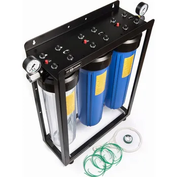Filtrace vody Vodní filtr stanice 20" BIG BLUE BBTECH Green Filter sada s manometry