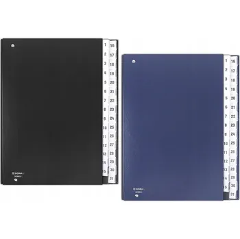 Pořadač s přihrádkami A4 Donau