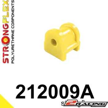 Silentblok nápravy Zadní stabilizátor silentblok Sport 212009A (Zadní stabilizátor polyuretanové tvrdé tuningové lůžko silentblok Sport)