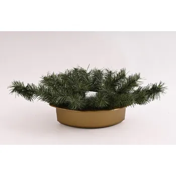 Miska s chvojím loďka střední 33 cm