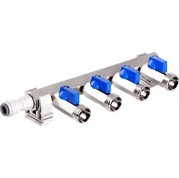 Příslušenství pro výčepní zařízení LINDR Rozdělovač tlaku s kohouty 4 st.