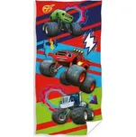 Carbotex osuška Plamínek a Čtyřkoláci Teď to Rozpalme 70x140 cm 194633398