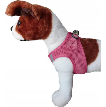 Postroj pro psa NETLAČÍCÍ POSTROJ PRO PSA LEHKÝ S OČKEM NA VODÍTKO XS YORK POMERANIAN