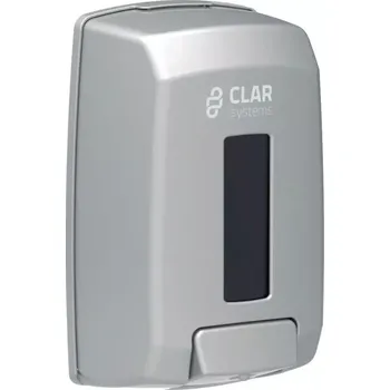 Dávkovač mýdla Clar systems Dávkovač mýdla na dolévání, šedá, 1,1 l