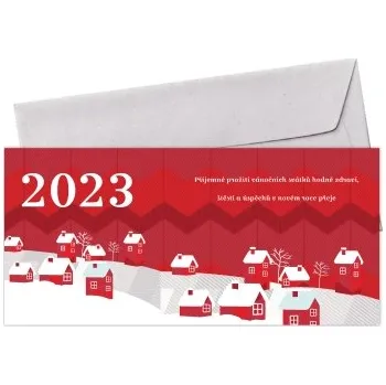 Novoroční přání PF-022 novoroční blahopřání 2026 PF-022 Nižší cena pro více kusů!