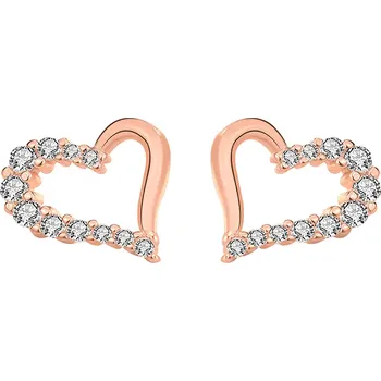 Náušnice Majya Stříbrné náušnice KAROLINA rose Ag/; ≤1,30 g 10495