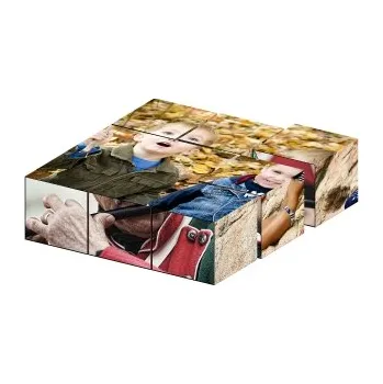 Rám na obraz Fotokostky s 6ti vlastními fotografiemi, 9 ks. KOST-9 Nižší cena pro více kusů!