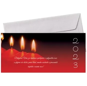 Novoroční přání PF-056 novoroční blahopřání 2026 PF-056 Nižší cena pro více kusů!