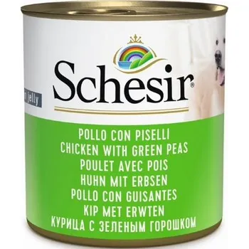 Krmivo pro psa Schesir Dog konz. Adult kuře/hrášek 285g