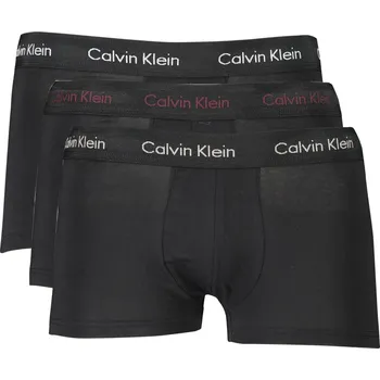 Boxerky 3PACK pánské boxerky Calvin Klein černé Calvin Klein černá 2551054